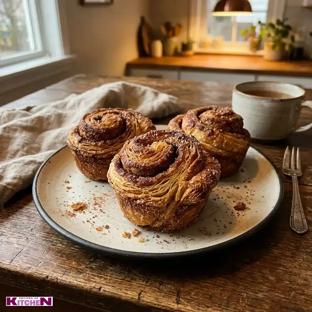 Flaky Gluten Free Cinnamon Cruffins Recipe