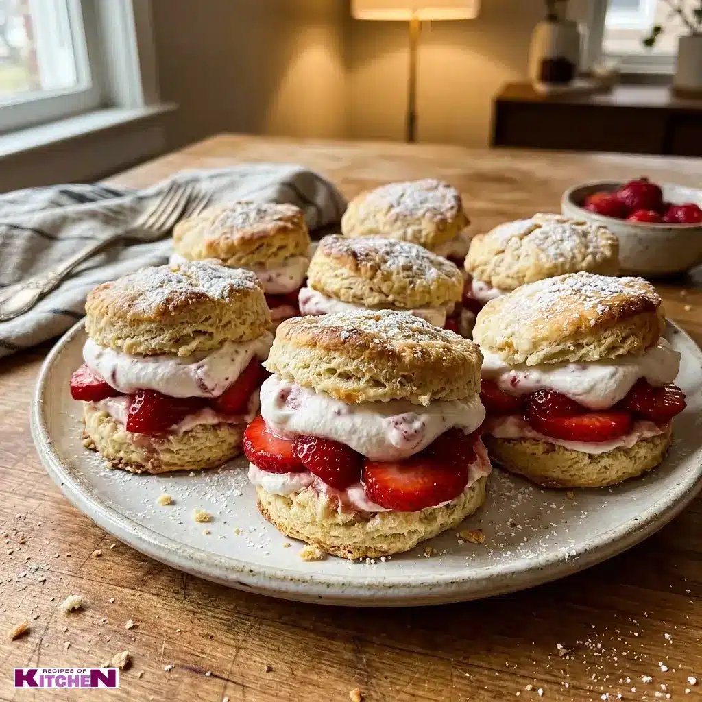 strawberry shortcake sandwiches​