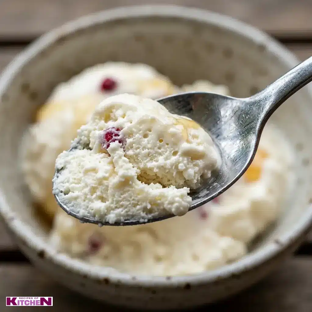 Cottage Cheese Ice Cream – 3 Ingredients