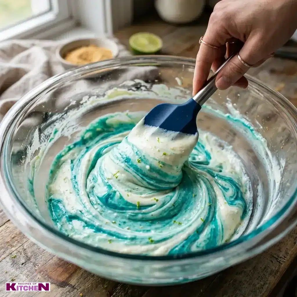 No-Bake Baja Blast Cheesecake