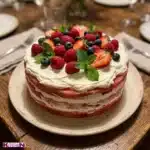 Watermelon Cake – No Flour