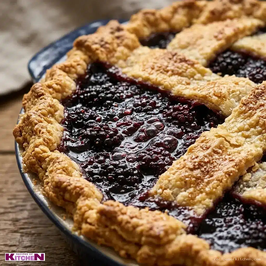 Blackberry Pie