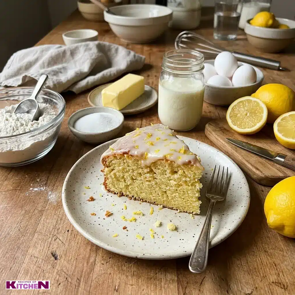 lemon cloud cake recipe