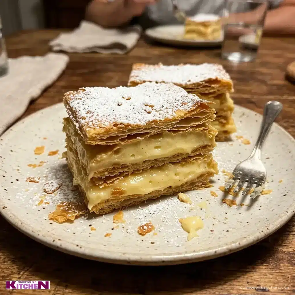 Milhojas Cake