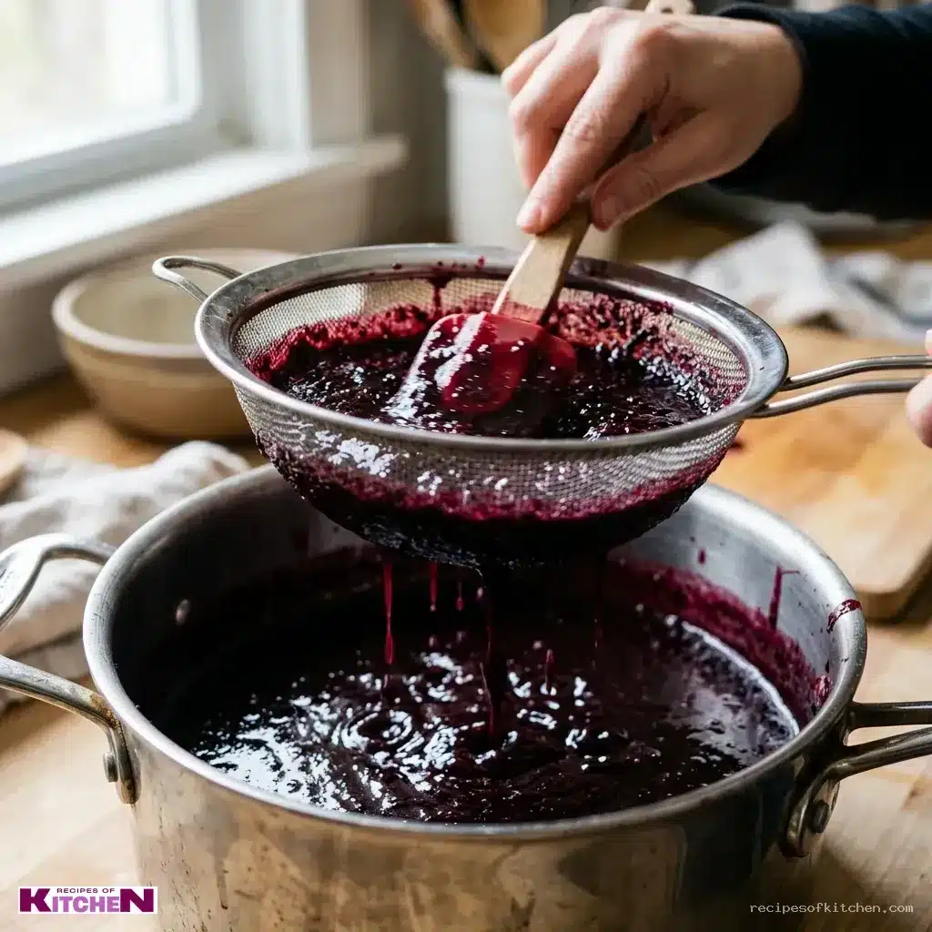 seedless blackberry cake filling